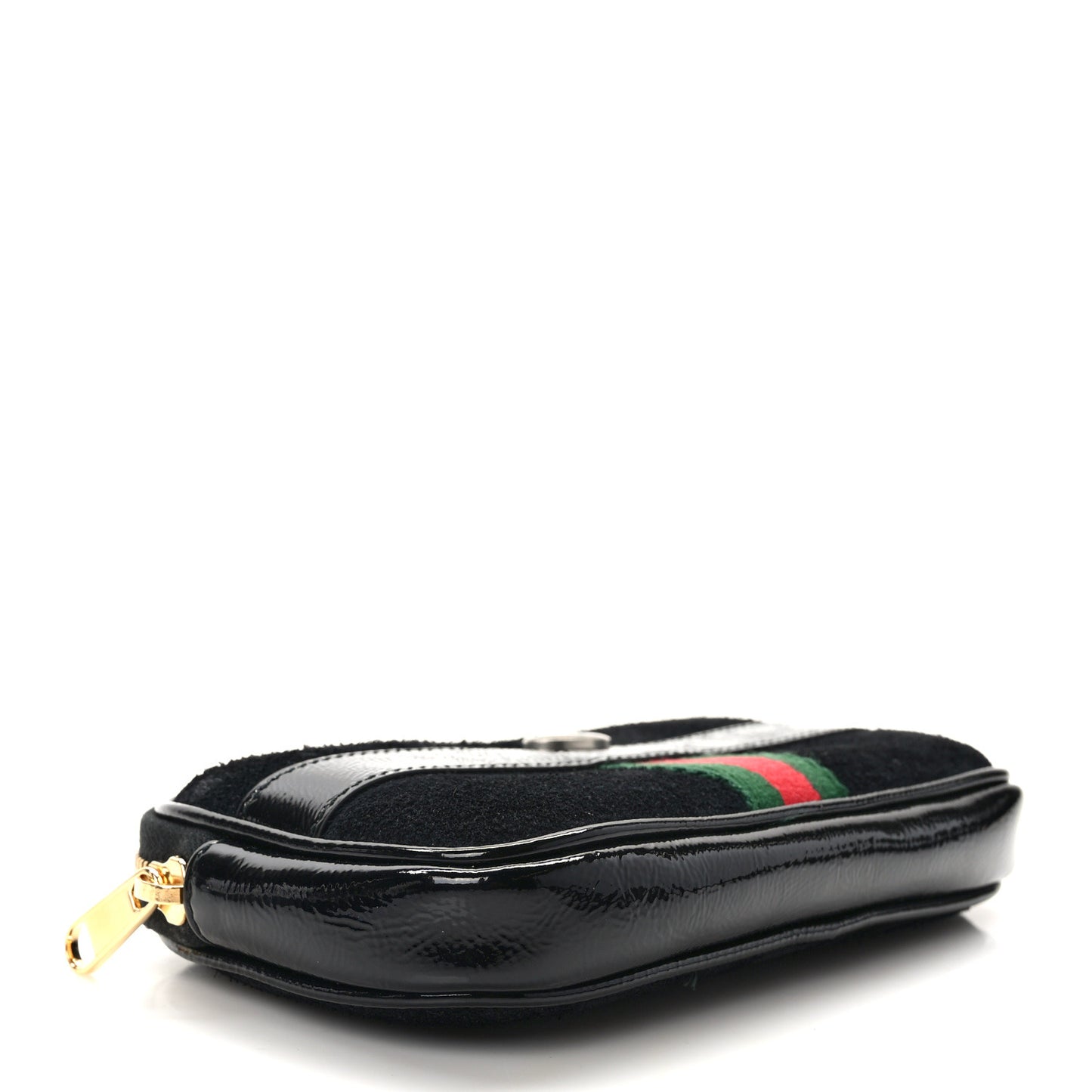 Suede Patent Ophidia Belted iPhone Case 85 34 Black