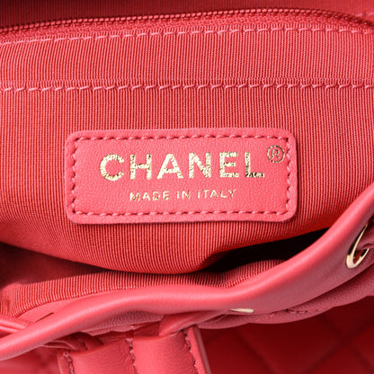 Chanel Lambskin Quilted Mini Urban Spirit Backpack Pink 5 of 9