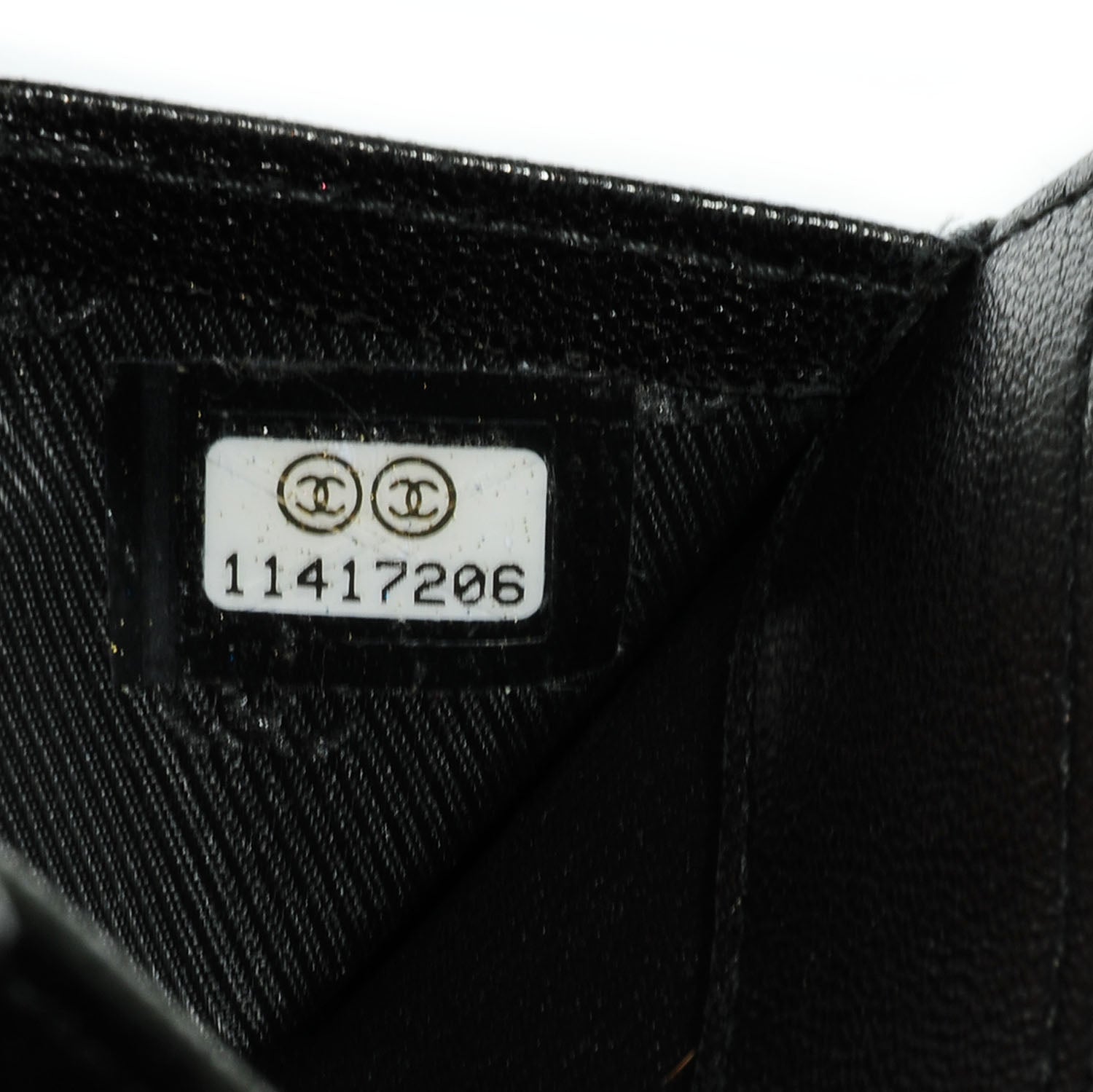 Chanel Leather CC Yen Wallet Black 8 of 8