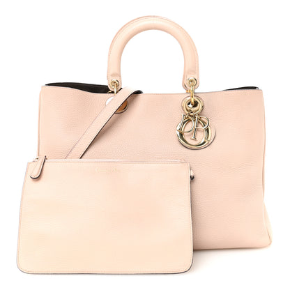 Christian Dior Bullcalf Large Diorissimo Tote Rose Poudre 3 of 10