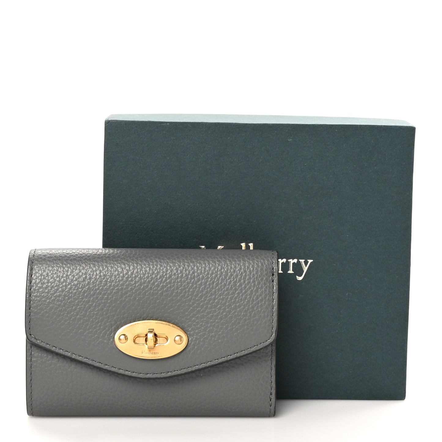 Classic Grain Small Darley Wallet Charcoal