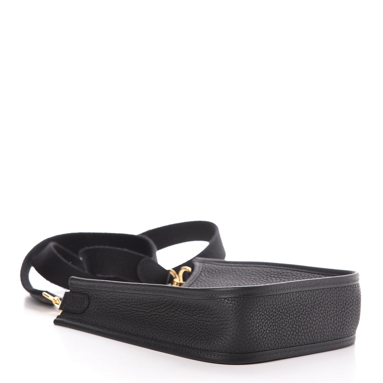 Hermes Taurillon Clemence Evelyne TPM Black 4 of 11