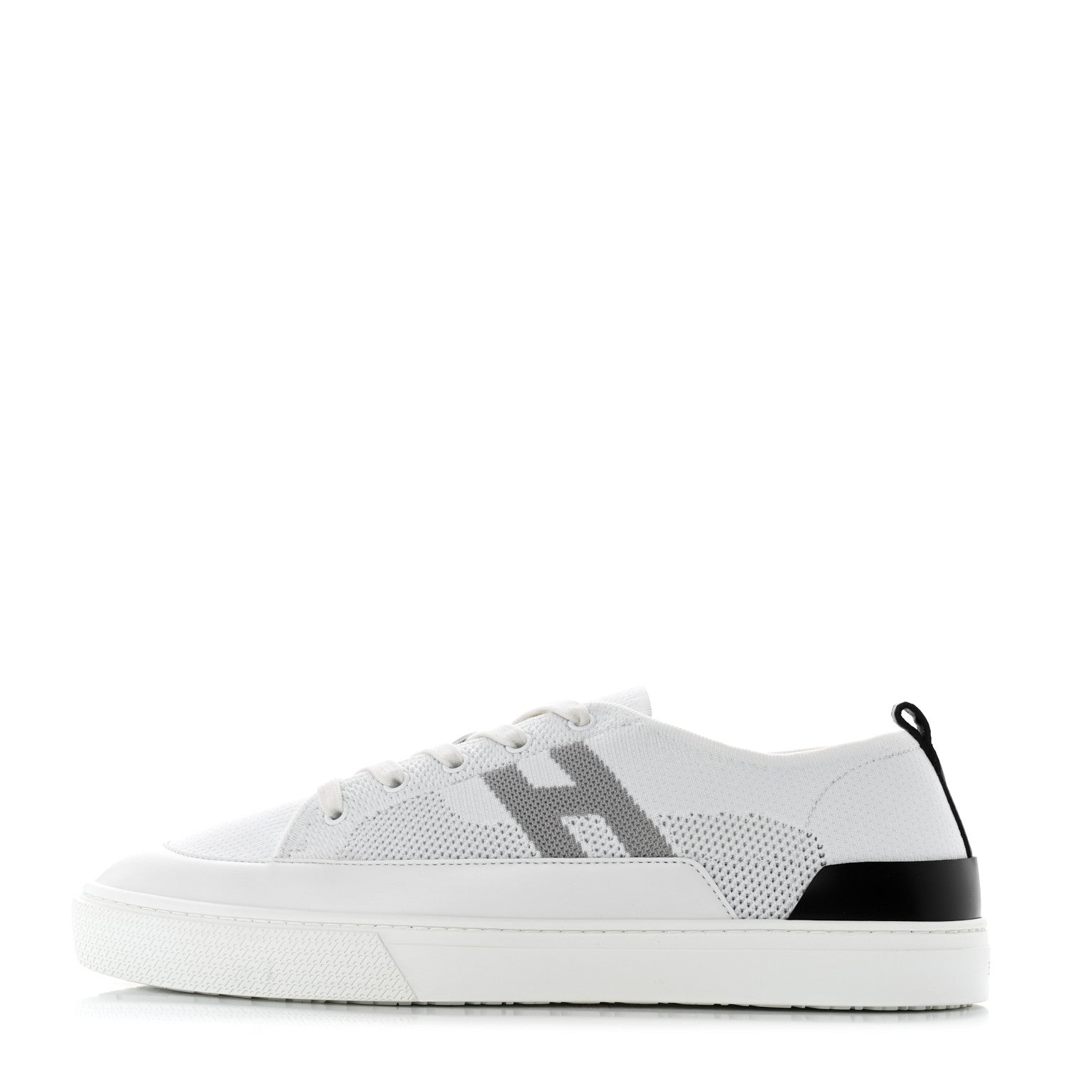 Hermes Calfskin Deep Sneakers 44 White Multicolor 1 of 10