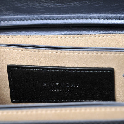 Givenchy Goatskin Quilted Small GV3 Shoulder Bag Black 6 of 6