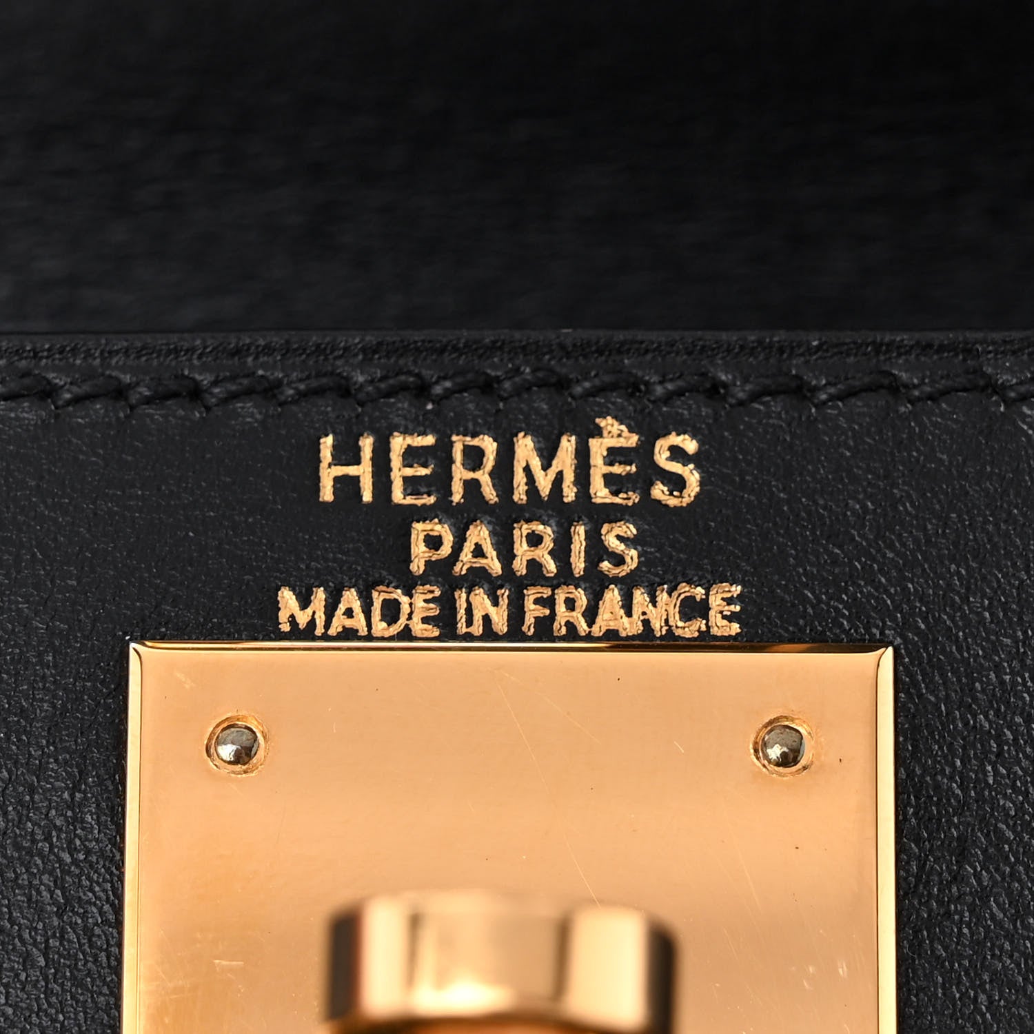 Hermes Box Kelly Sellier 28 Black 6 of 26
