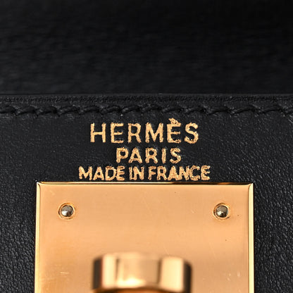 Hermes Box Kelly Sellier 28 Black 6 of 26