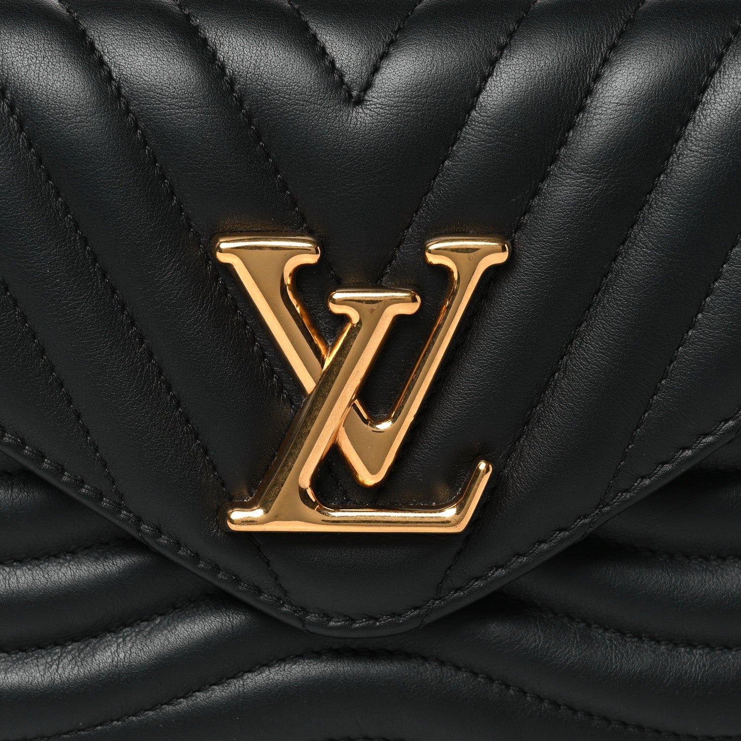 Louis Vuitton Calfskin New Wave Multi Pochette Black 7 of 10