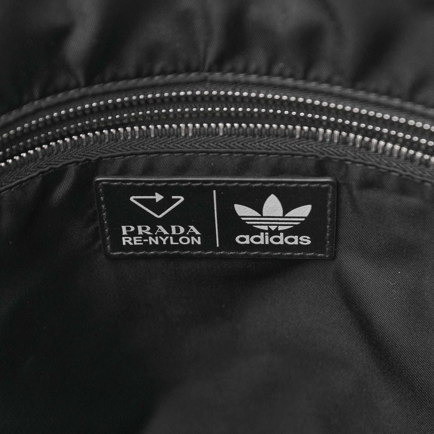 Prada X ADIDAS Re-Nylon Shopping Tote Black 6 of 12