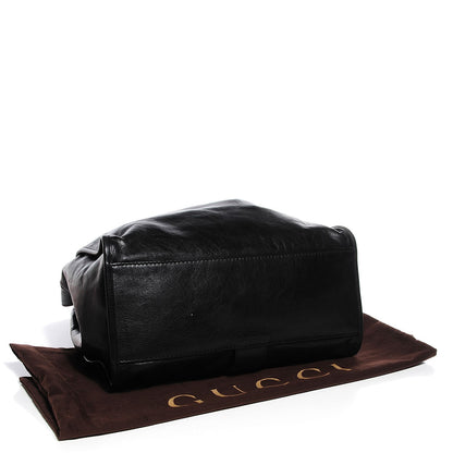 Gucci Washed Leather Medium Soft Stirrup Handle Bag 4 of 9