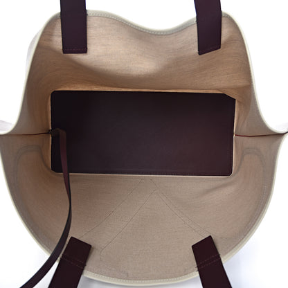 Valentino Garavani Canvas Large Escape Tote Natural Brown 6 of 10