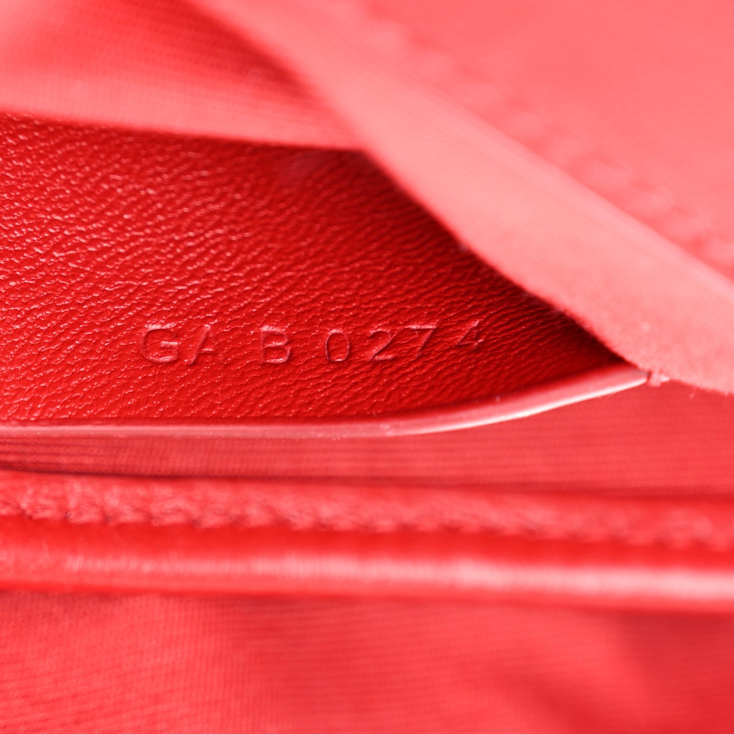 Patent Calfskin Small P'tit Voyou Shoulder Bag Red