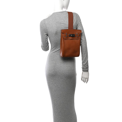 Hermes Natural Barenia Faubourg Hac A Dos PM Backpack Fauve 2 of 13