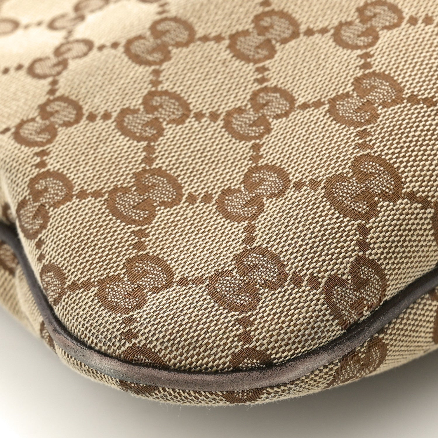 Gucci Monogram Medium New Britt Hobo Dark Brown 10 of 12