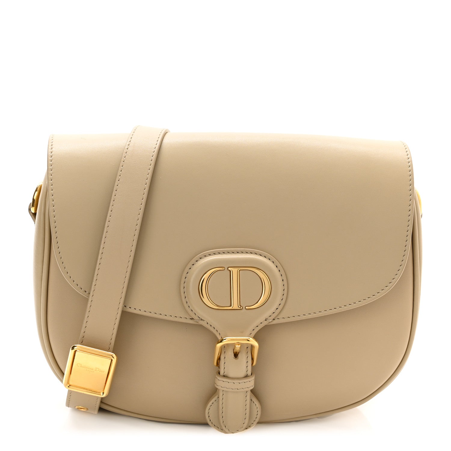 Christian Dior Box Calfskin Medium Bobby Flap Beige 1 of 10