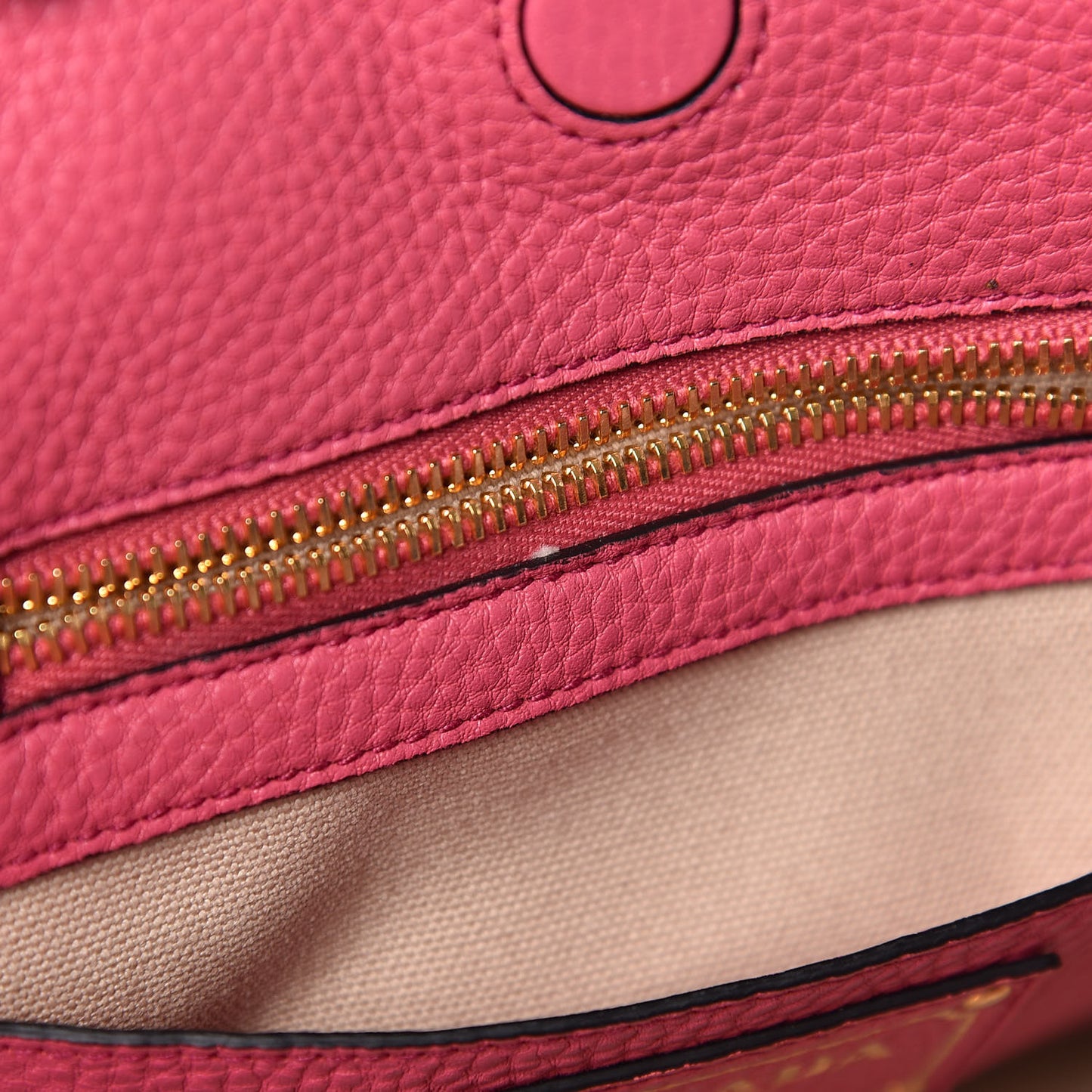 Vitello Daino Shopping Tote Peonia