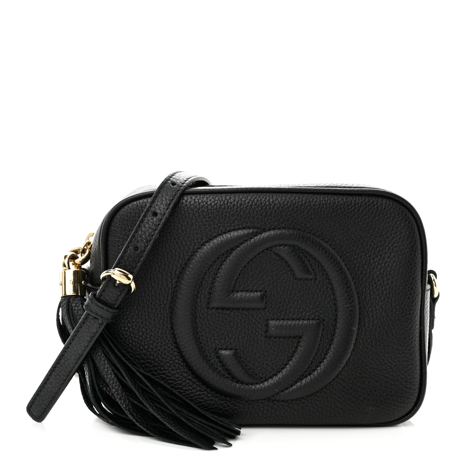 Gucci Pebbled Calfskin Small Soho Disco Bag Black 1 of 10
