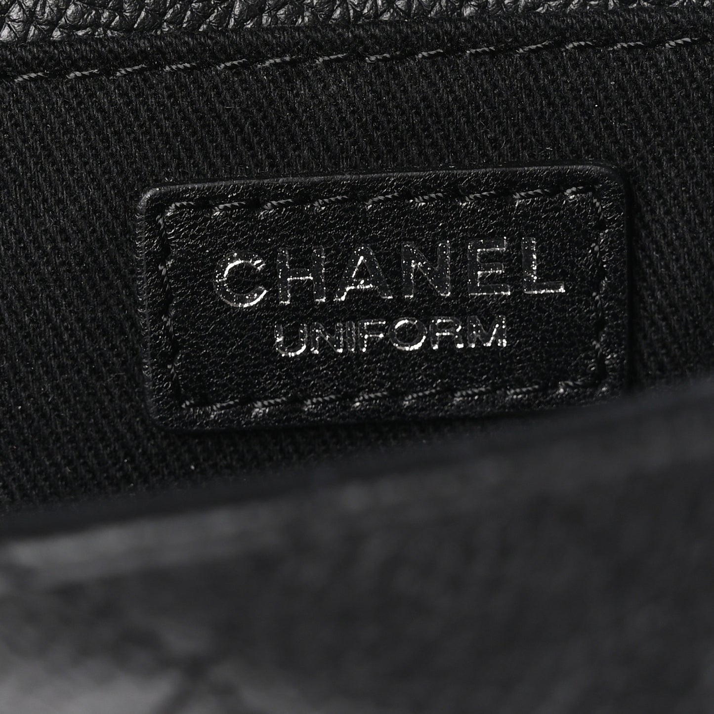 Grained Calfskin Quilted 2.55 Reissue Flap Belt Bag Clutch Black