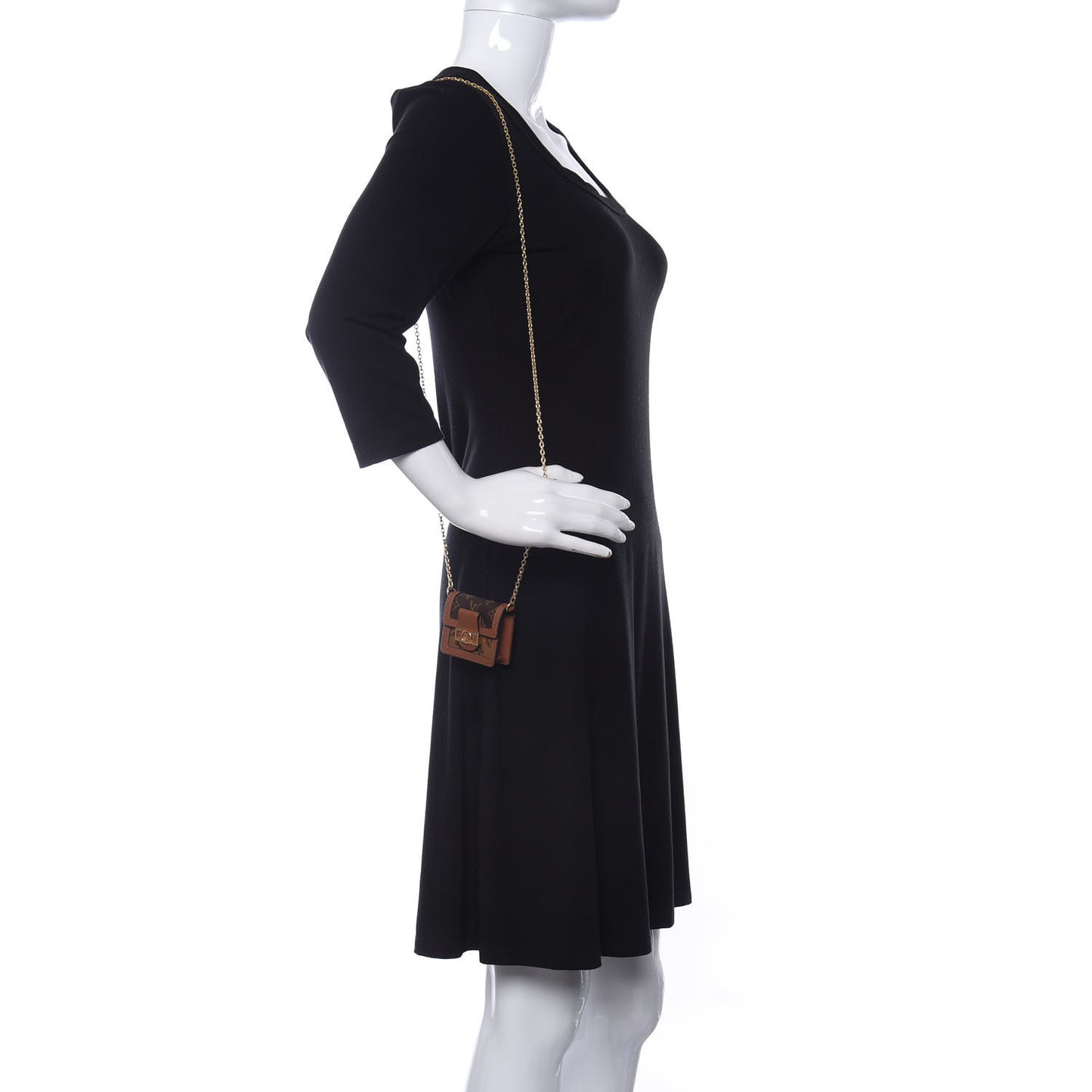 Reverse Monogram Dauphine Micro Earphones Bag