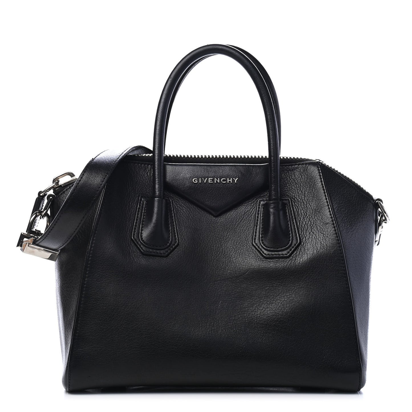 Sugar Goatskin Small Antigona Black