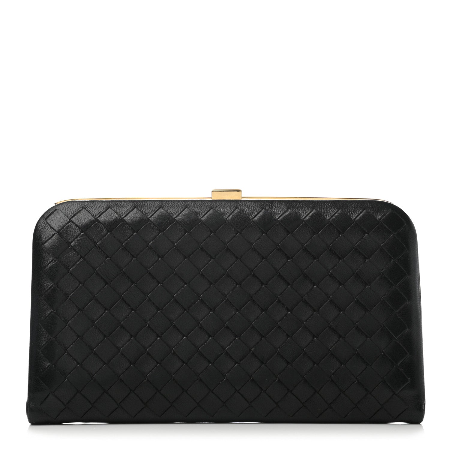 Bottega Veneta Nappa Intrecciato Wallet Black 1 of 8
