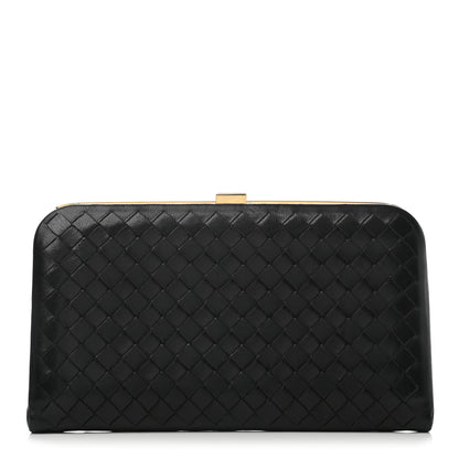 Bottega Veneta Nappa Intrecciato Wallet Black 1 of 8