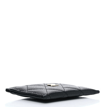 Chanel Caviar Quilted Card Holder Black 3 of 4