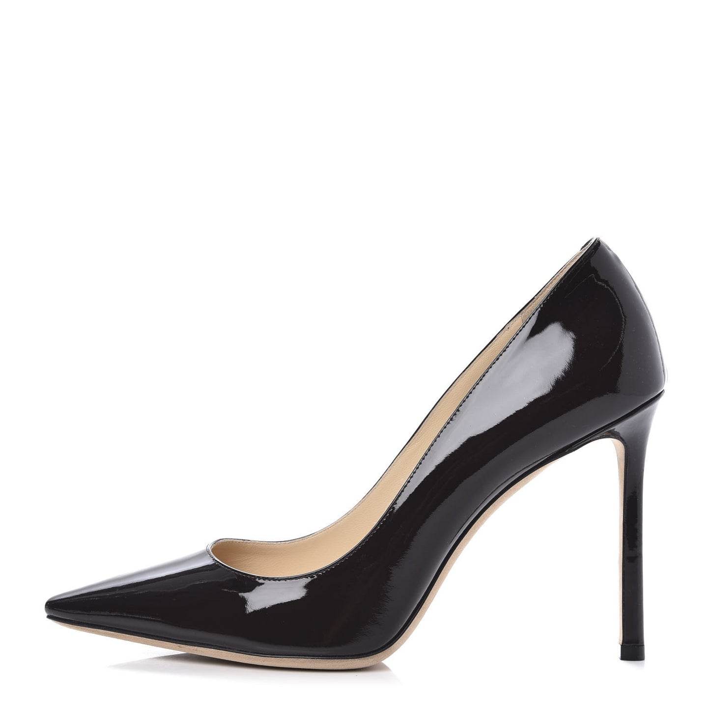 Patent Pointy Toe Romy 100 Pumps 39 Black