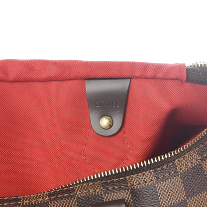 Louis Vuitton Damier Ebene Speedy 35 6 of 12