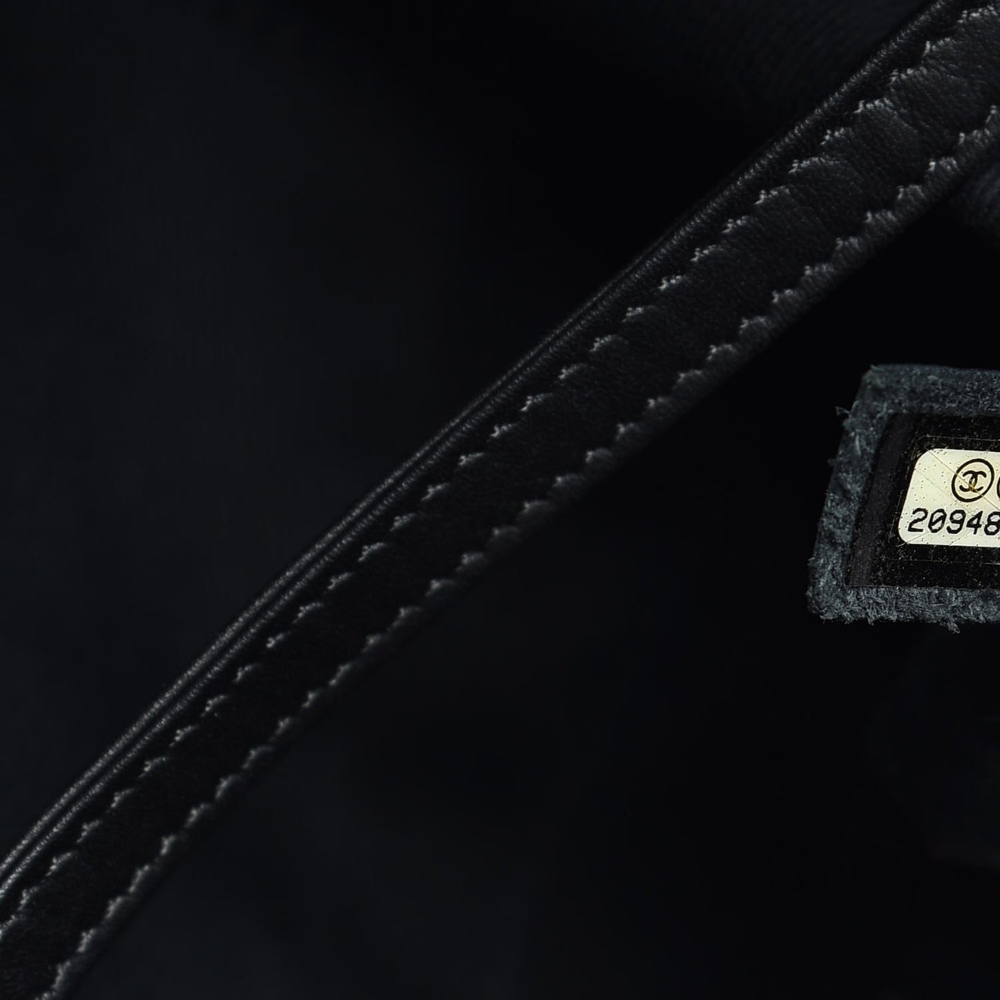 Calfskin CC Pocket Tote Black
