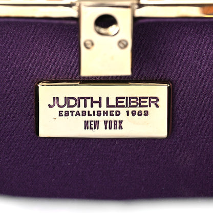 Judith Leiber Metallic Calfskin Box Clutch With Chain Gold 5 of 7