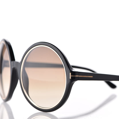Tom Ford Carrie Sunglasses TF268 Black 7 of 8