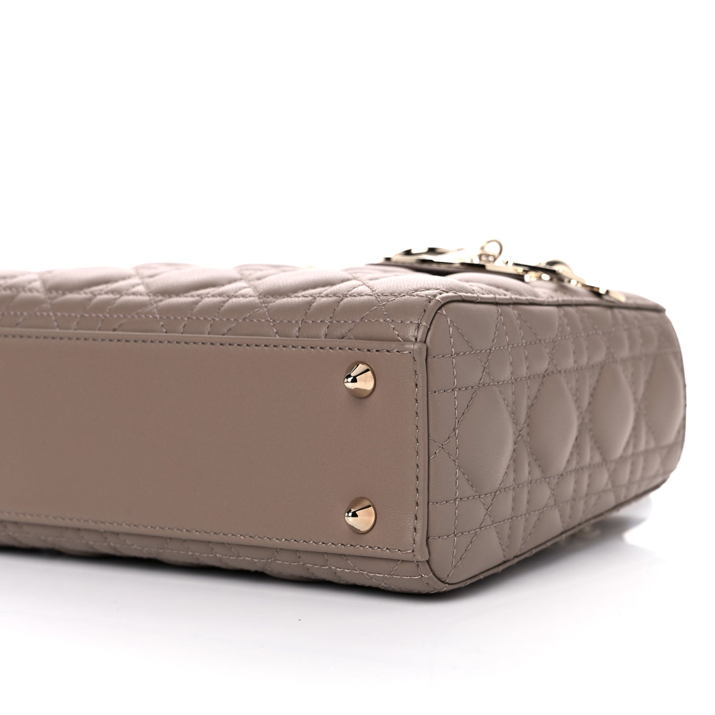 Ultra Matte Calfskin Cannage Small My ABCDior Lady Dior Beige