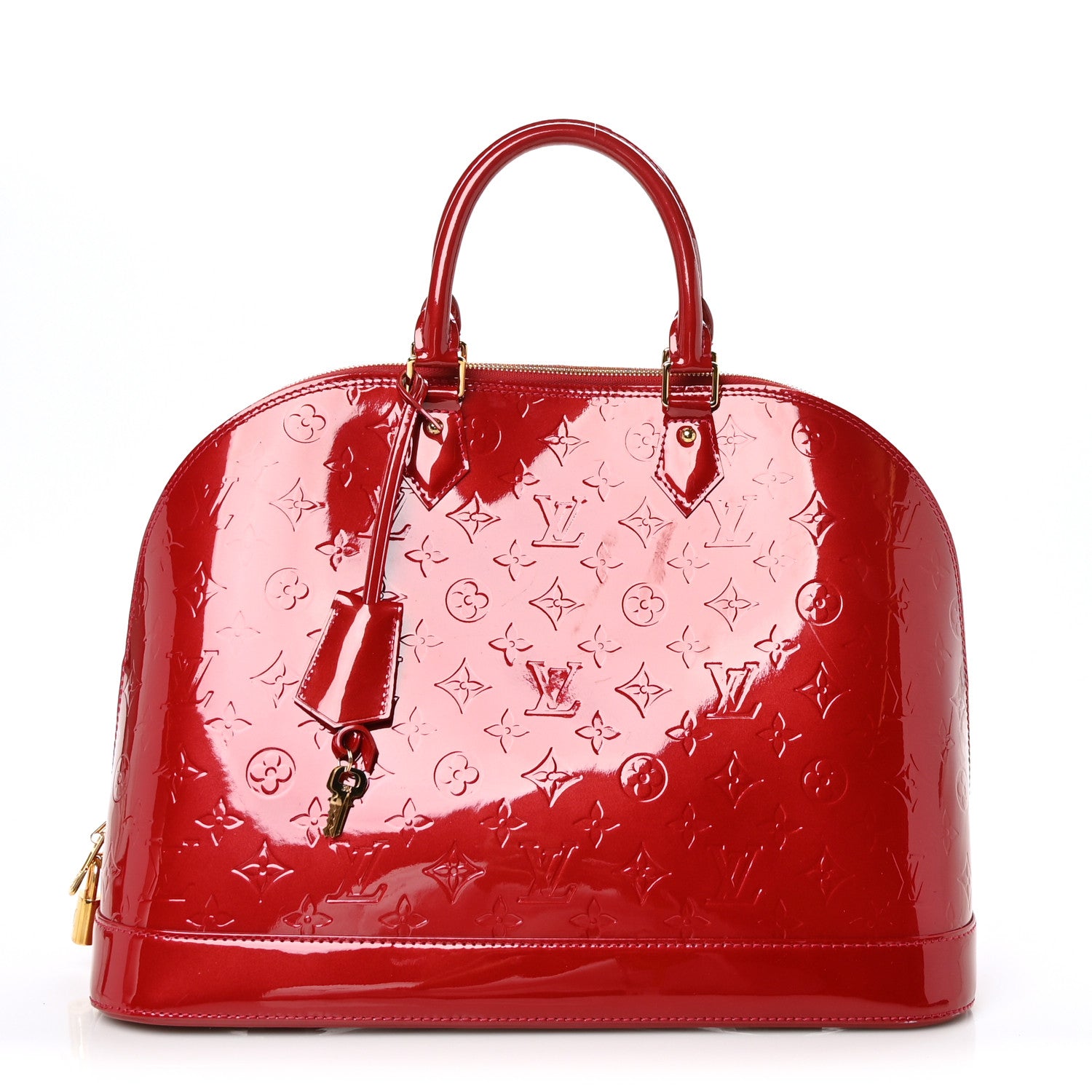 Louis Vuitton Vernis Alma GM Rose Indien 1 of 10