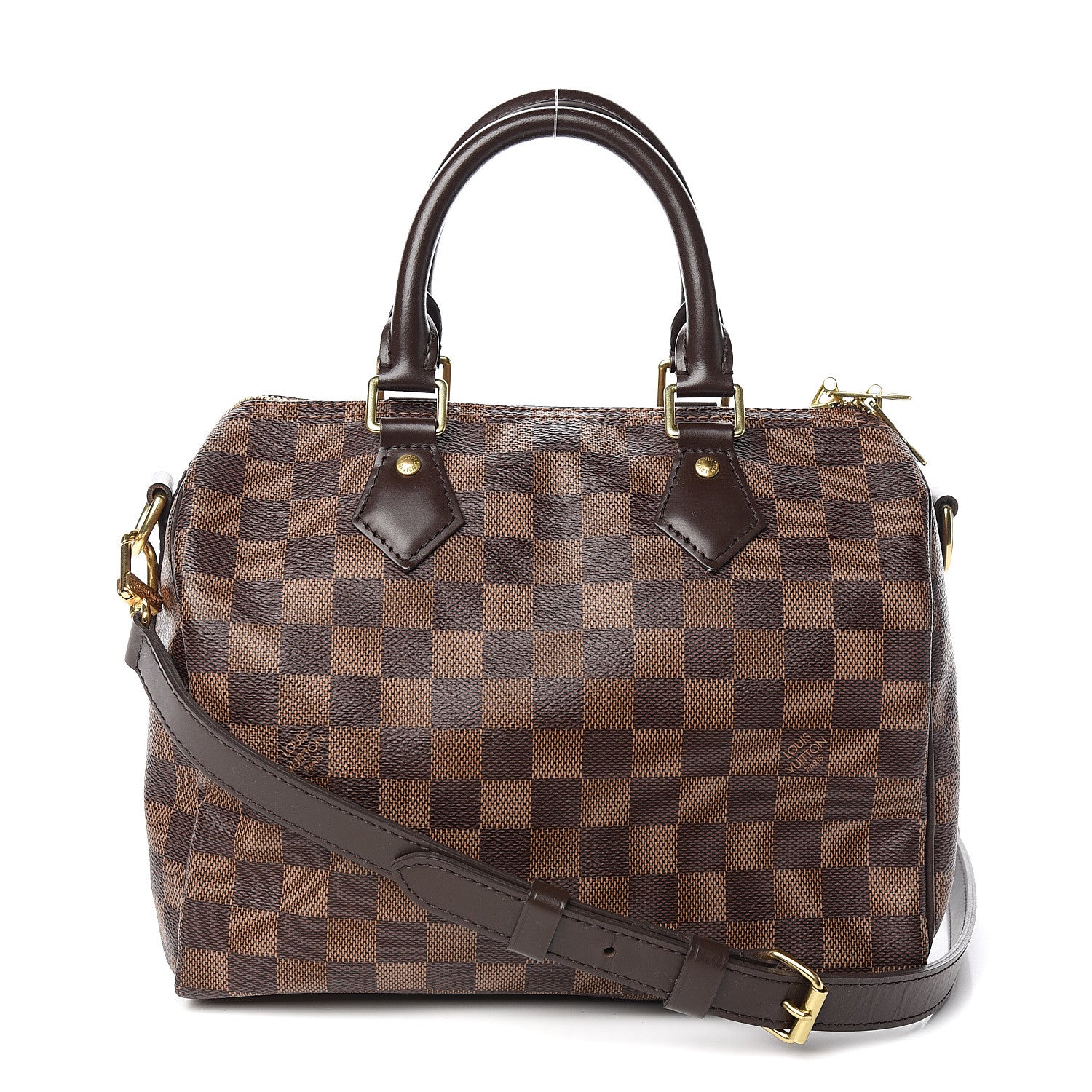 Louis Vuitton Damier Ebene Speedy Bandouliere 25 1 of 10