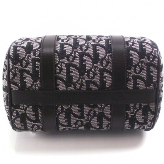 Christian Dior Monogram Small Boston Black 4 of 8