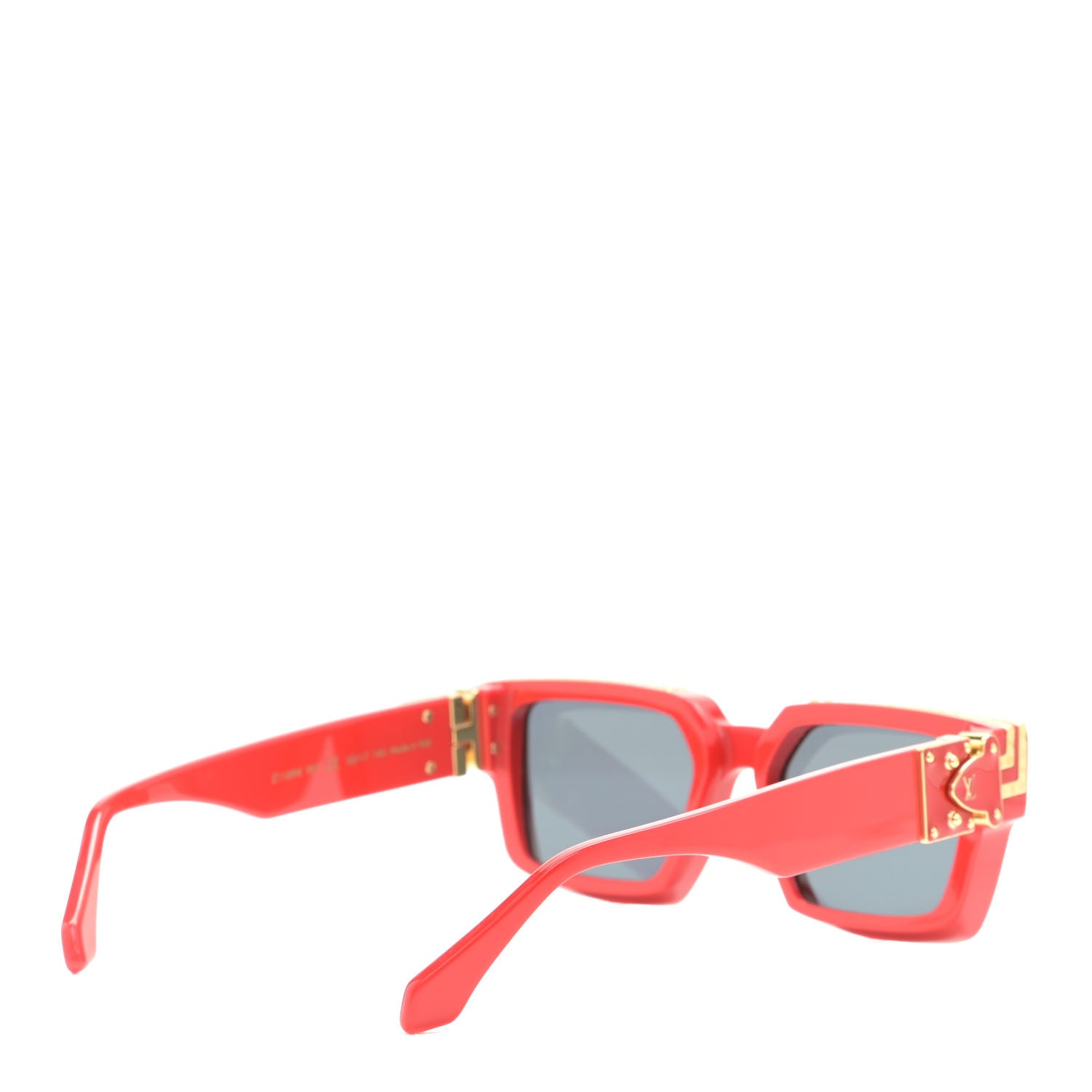 Louis Vuitton Acetate 1.1 Millionaires Z1169W Sunglasses Red 4 of 6
