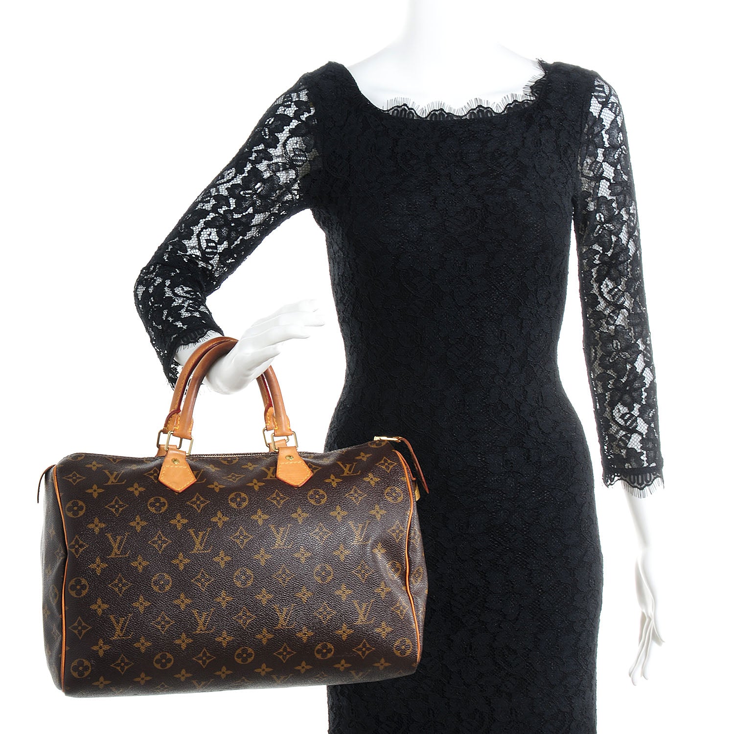 Louis Vuitton Monogram Speedy 35 2 of 7