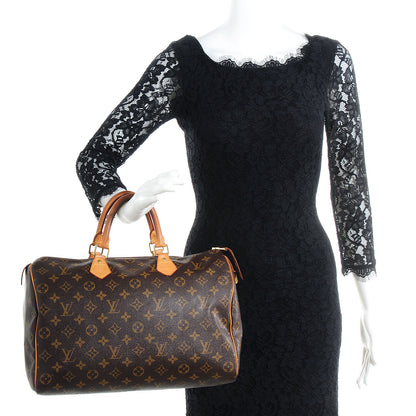 Louis Vuitton Monogram Speedy 35 2 of 7