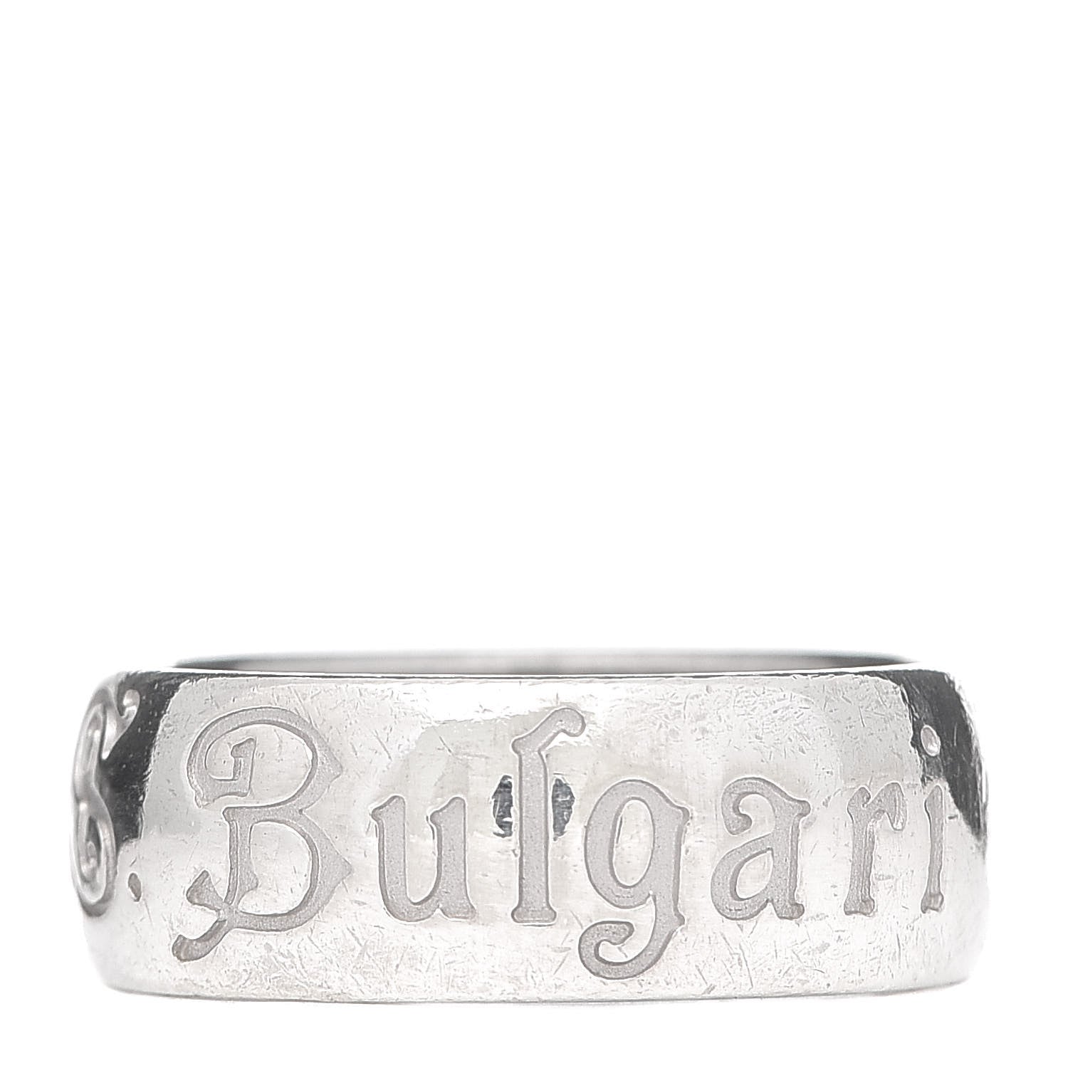Bulgari Sterling Silver Save The Children Ring 60 9 1 of 5