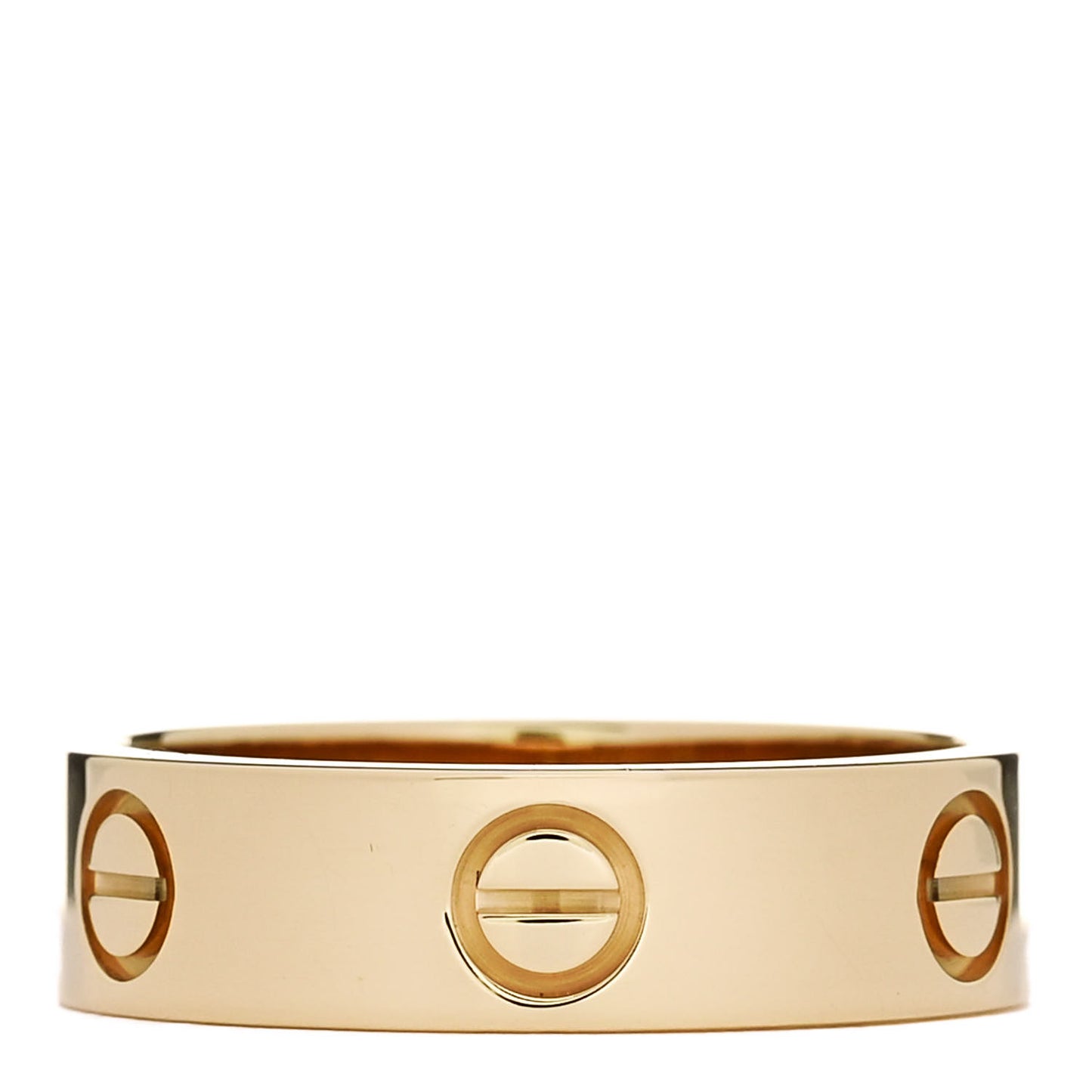 18K Yellow Gold 5.5mm LOVE Ring 56 7.75