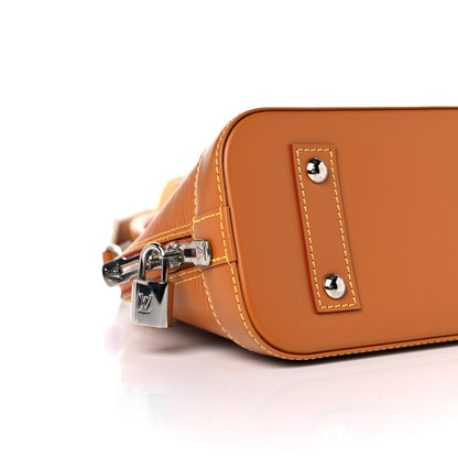 Louis Vuitton Epi Jacquard Alma BB Honey Gold 7 of 8