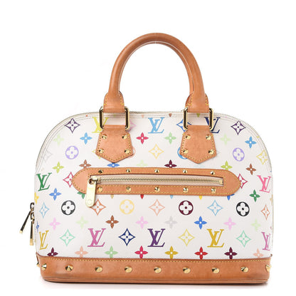 Louis Vuitton Monogram Multicolor Alma White 1 of 10
