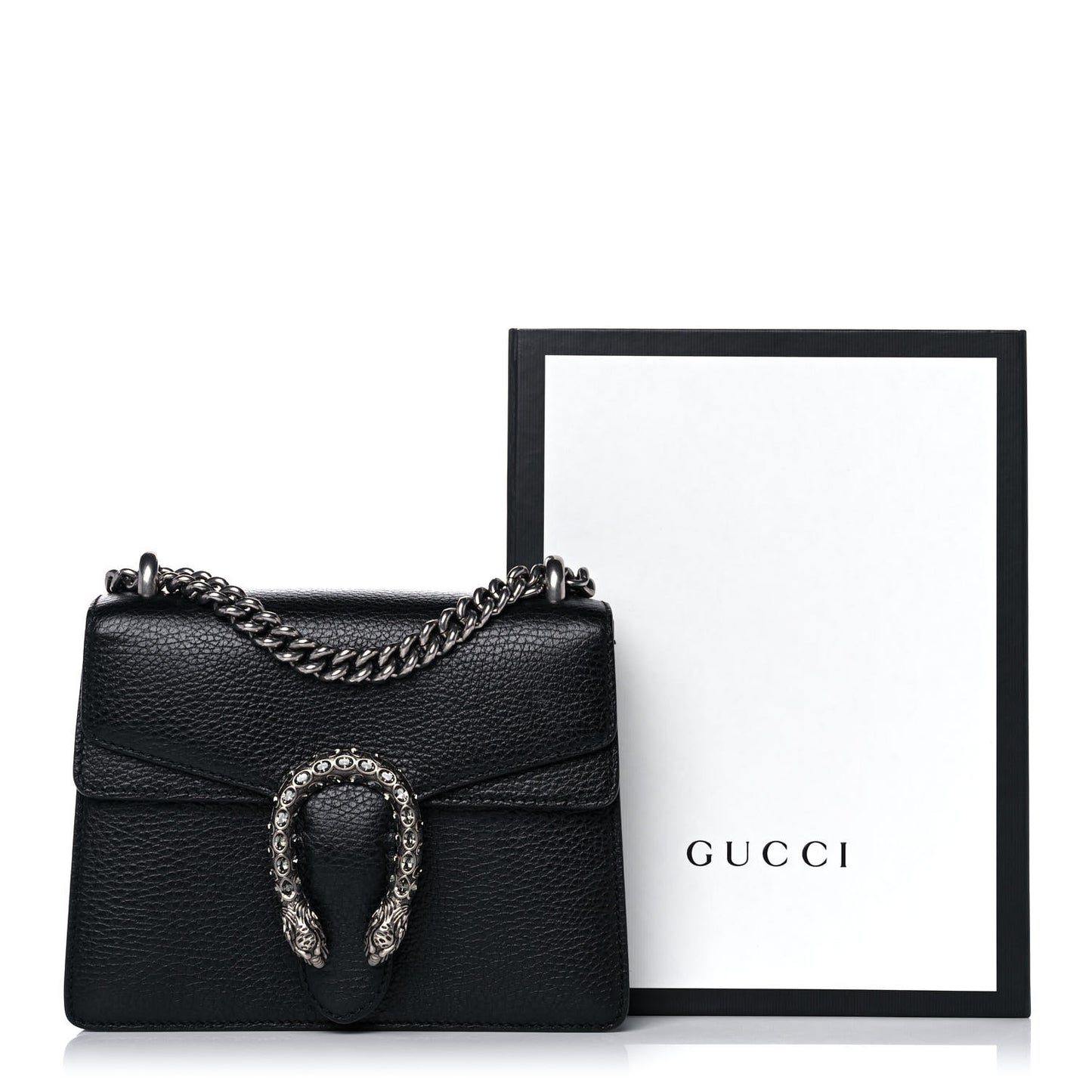 Calfskin Mini Dionysus Shoulder Bag Black