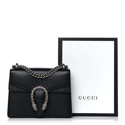 Gucci Calfskin Mini Dionysus Shoulder Bag Black 16 of 16