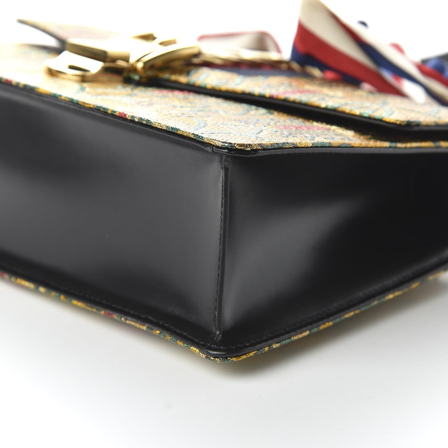 Iridescent Brocade Small Sylvie Shoulder Bag Gold