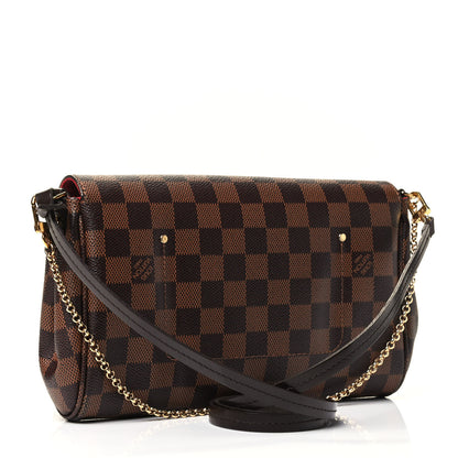 Louis Vuitton Damier Ebene Favorite MM 4 of 8