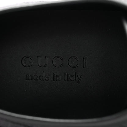Gucci Monogram Mens Sneakers 9.5 Black Piombo 7 of 9