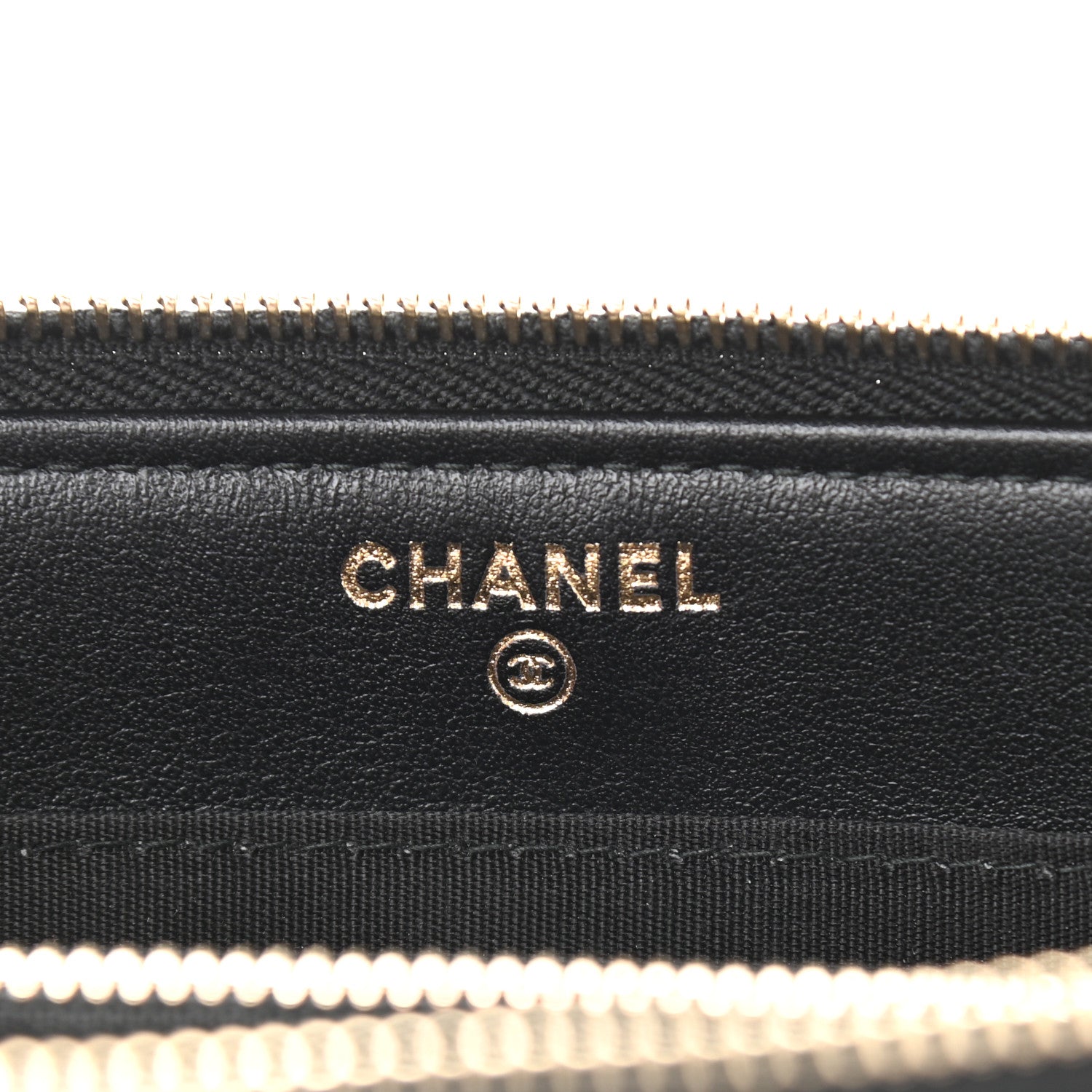 Chanel Caviar Quilted Small Zipped Boy Pouch Black 6 of 9