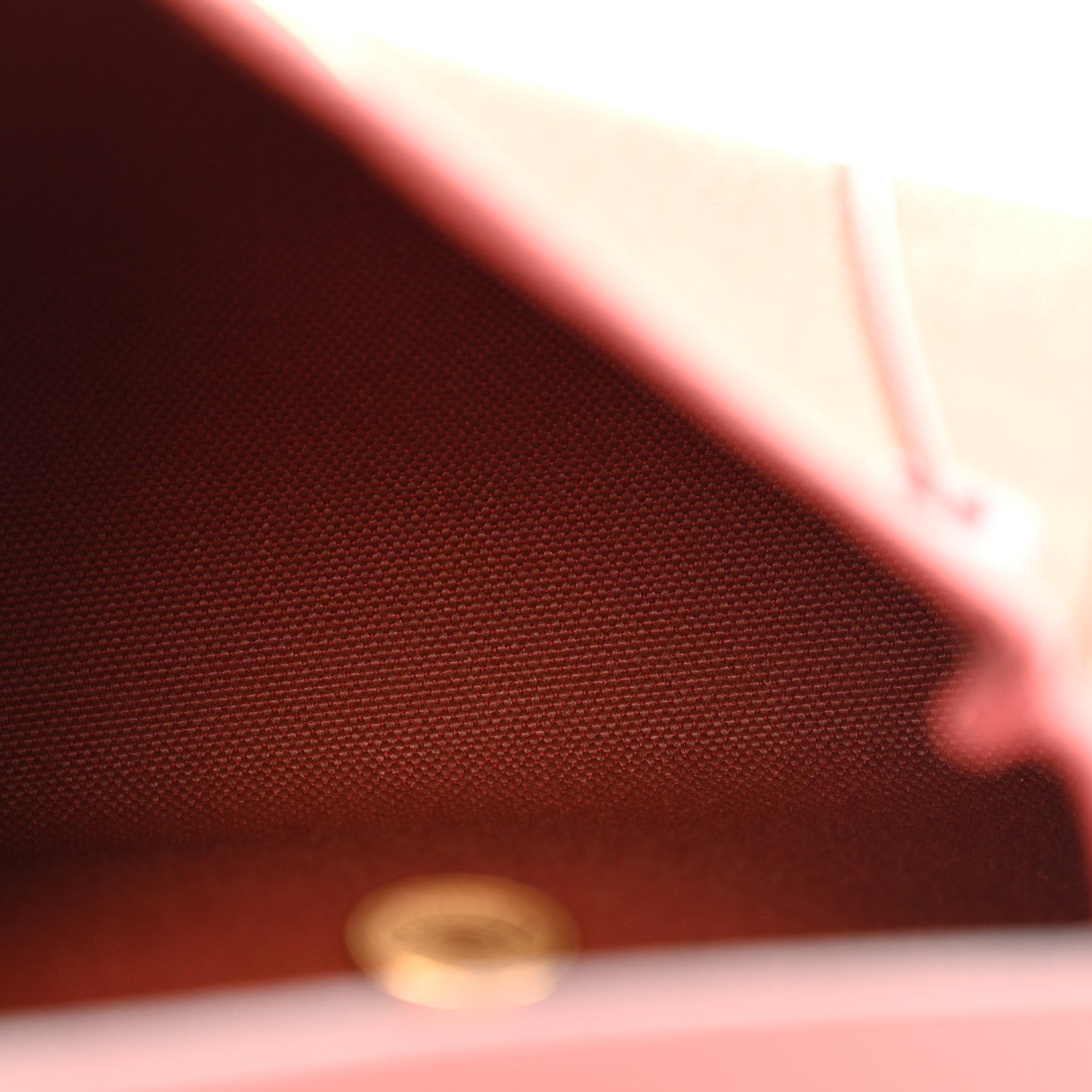 Hermes Military Toile Vache Hunter Herbag Zip Retourne 20 Rouge H 5 of 12