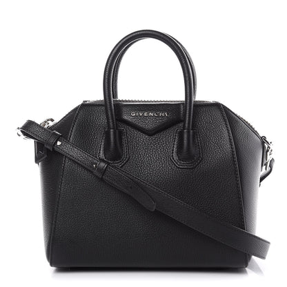 Givenchy Sugar Goatskin Mini Antigona Black 1 of 12